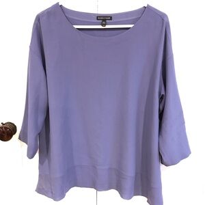 Eileen Fisher Blue Silk Garment